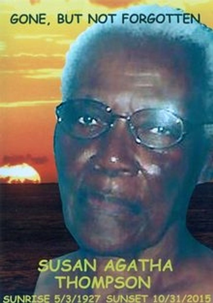 Ms Susan Agatha Thompson
