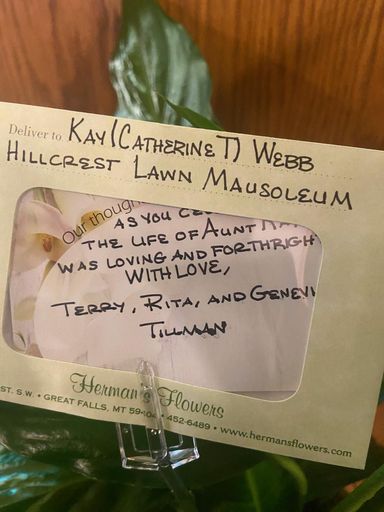 Kay (Catherine T.) Webb photo gallery thumbnail 12 of 12