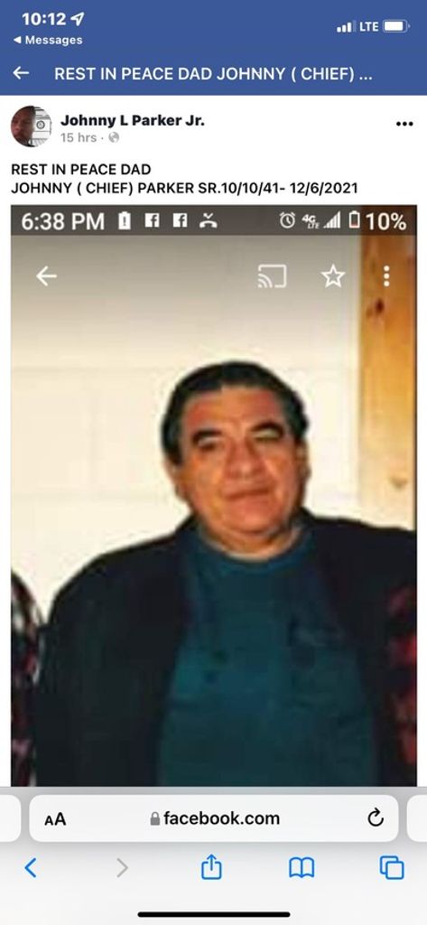 Johnny "Chief" Parker, Sr.