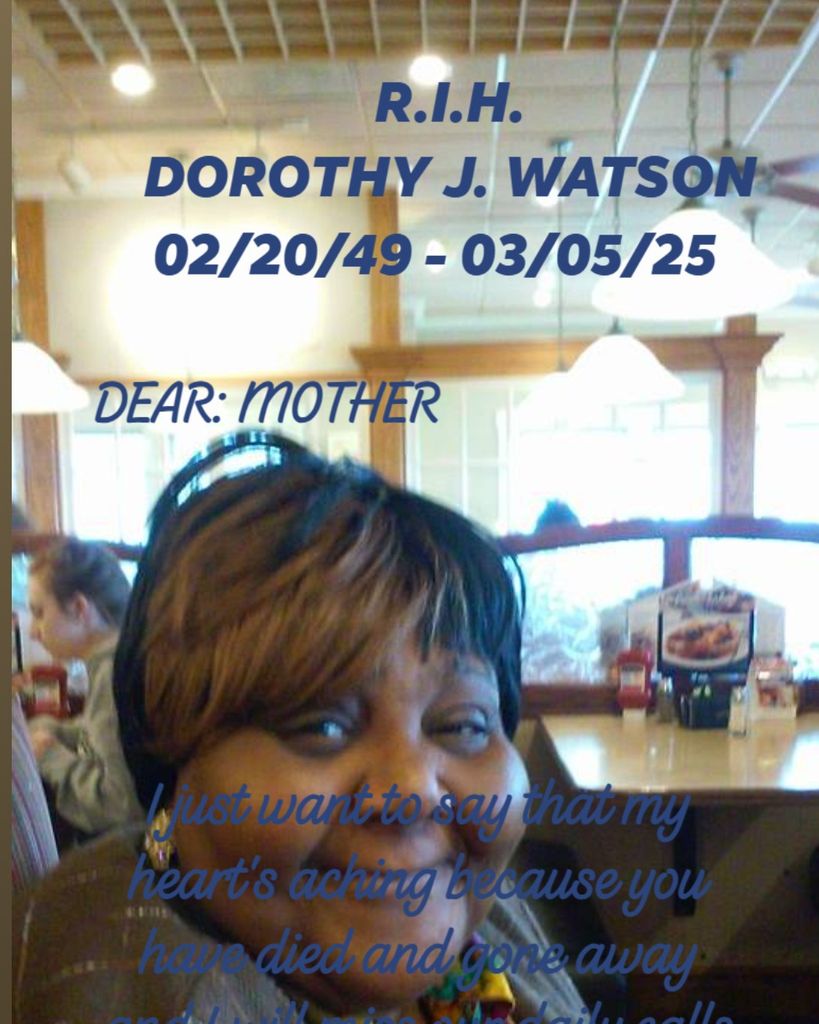 Dorothy J. Watson Profile Photo