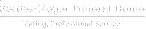 Gerdes-Meyer Funeral Home Logo