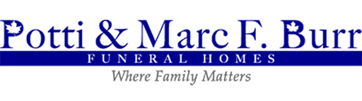 Potti & Marc F. Burr Funeral Homes Logo