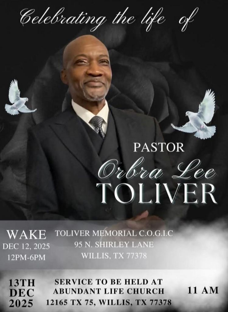 Pastor Orbra Lee Toliver Profile Photo