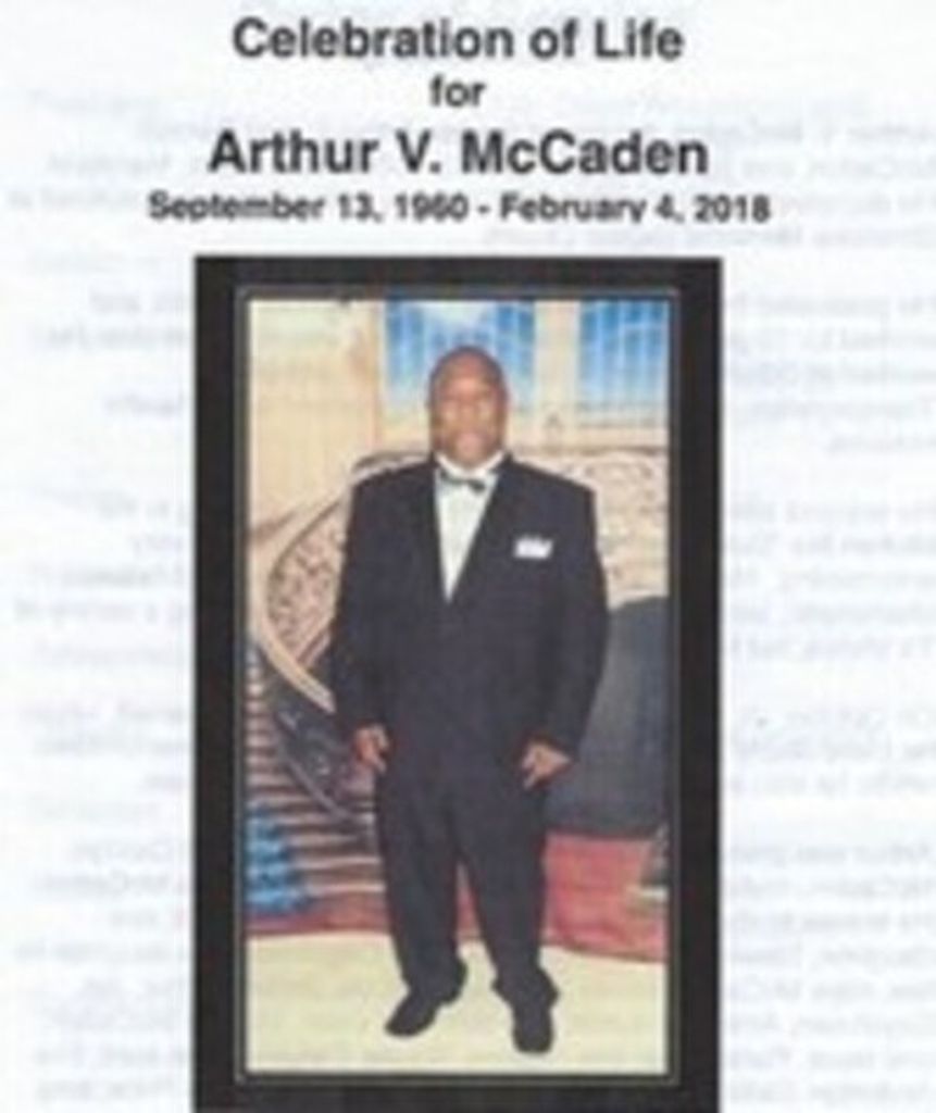 Arthur V. Mccaden