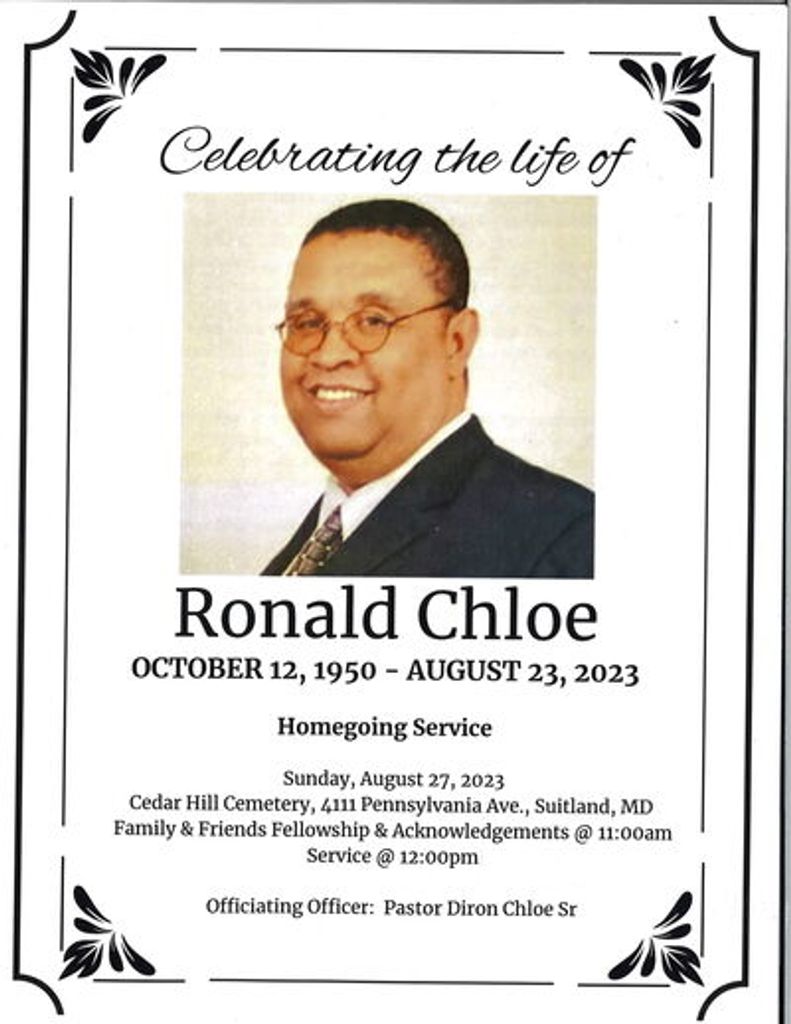 Ronald Chloe Profile Photo