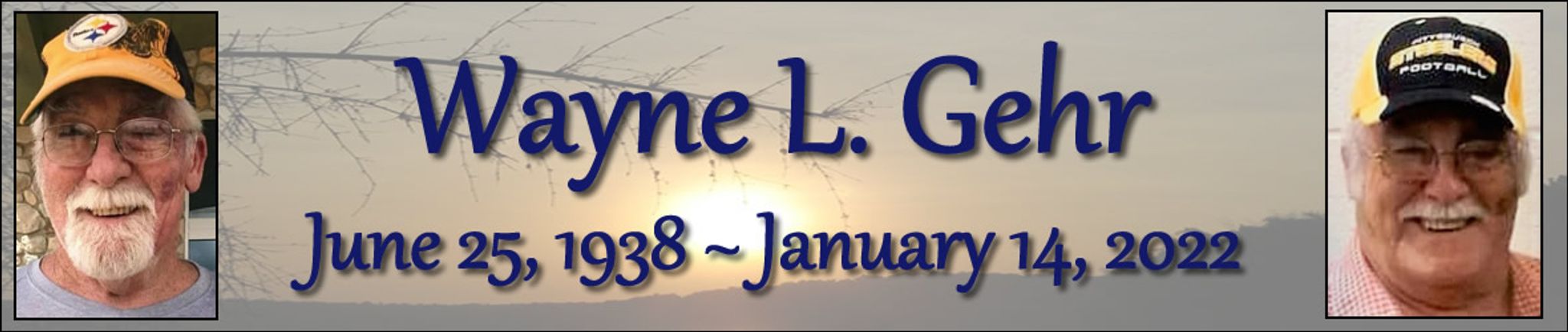 Cover photo for Wayne Gehr's Obituary