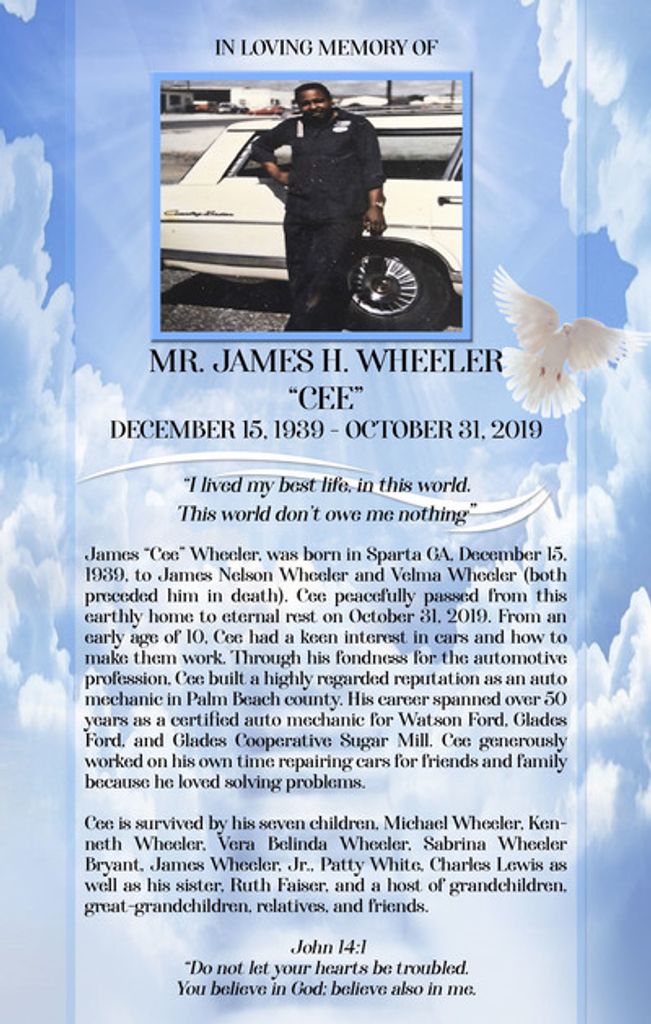 James Henry Wheeler Profile Photo