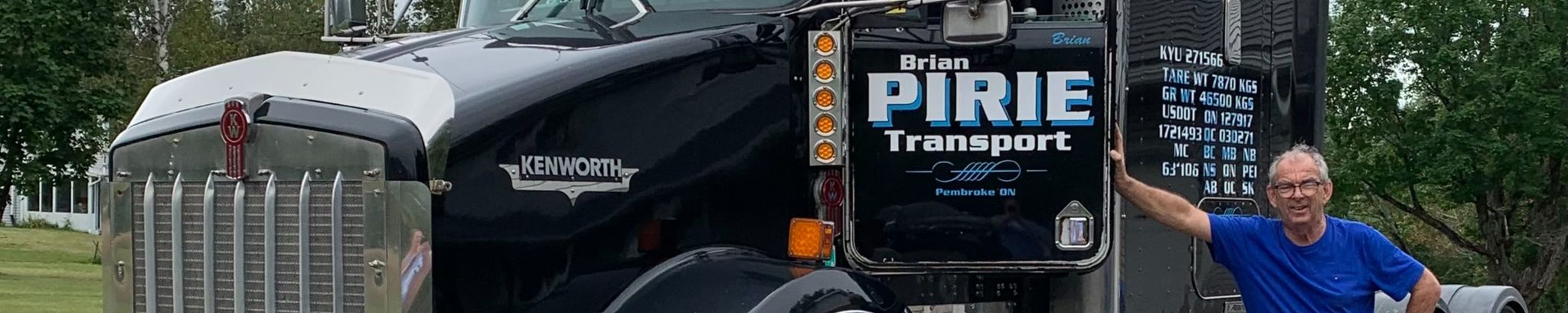 Cover for Brian Pirie's Obituary