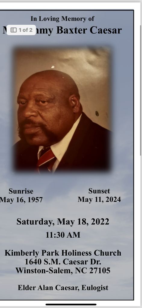 Mr. Jimmy Caesar Profile Photo