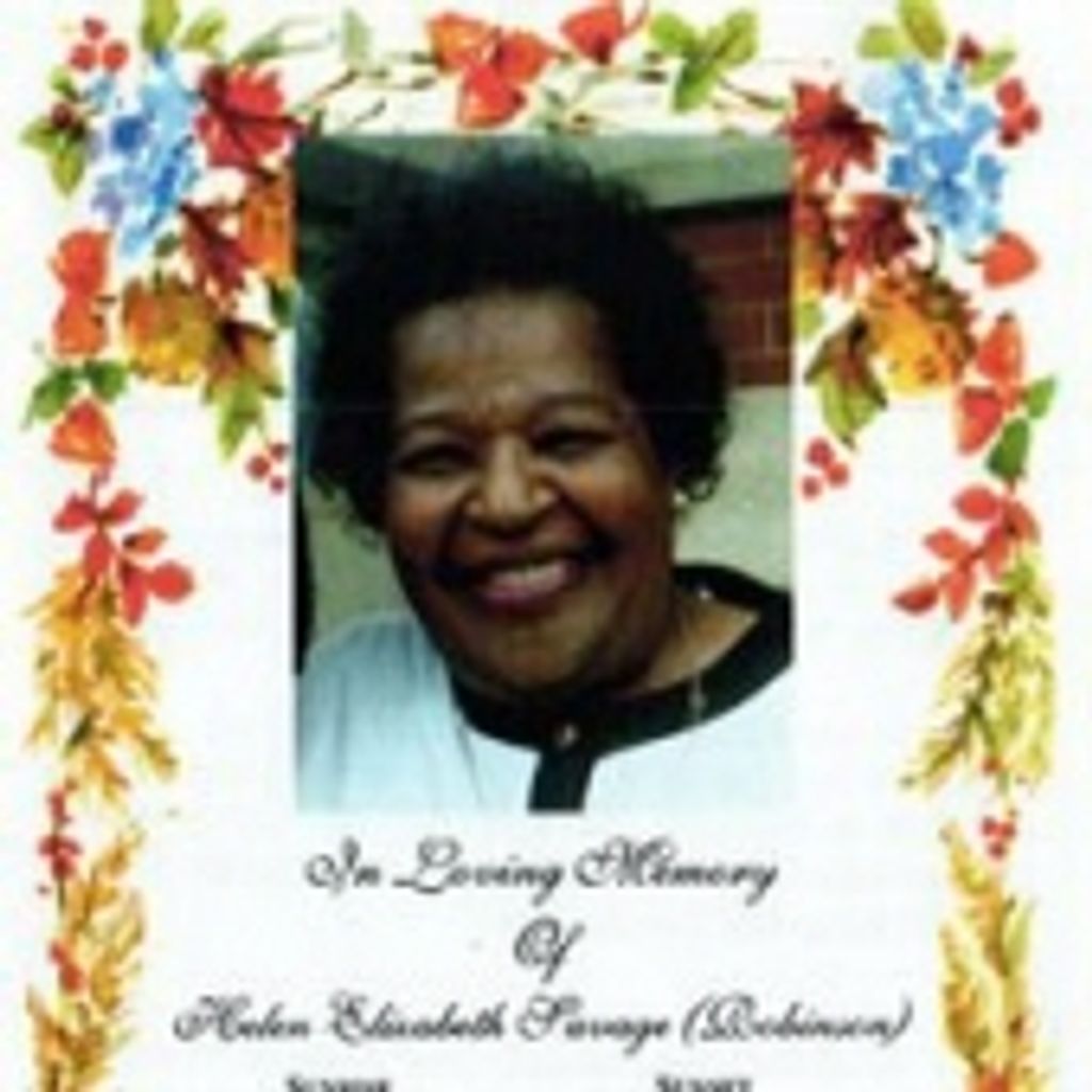 Helen Elizabeth Savage Robinson