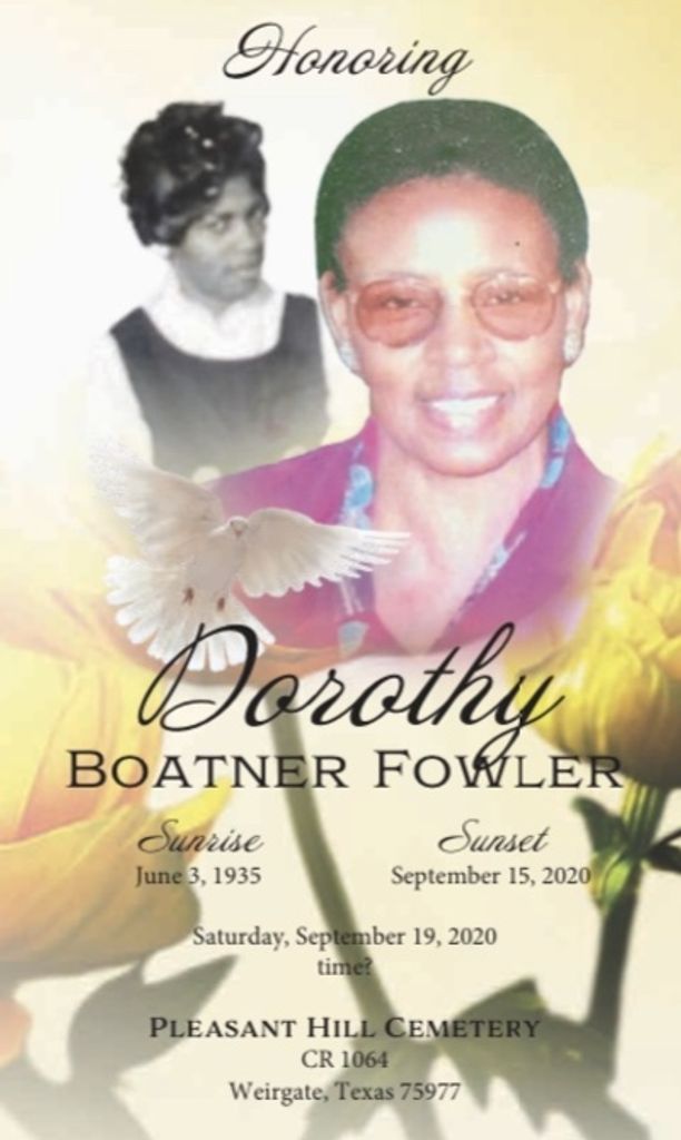 Dorothy Jane Fowler Profile Photo