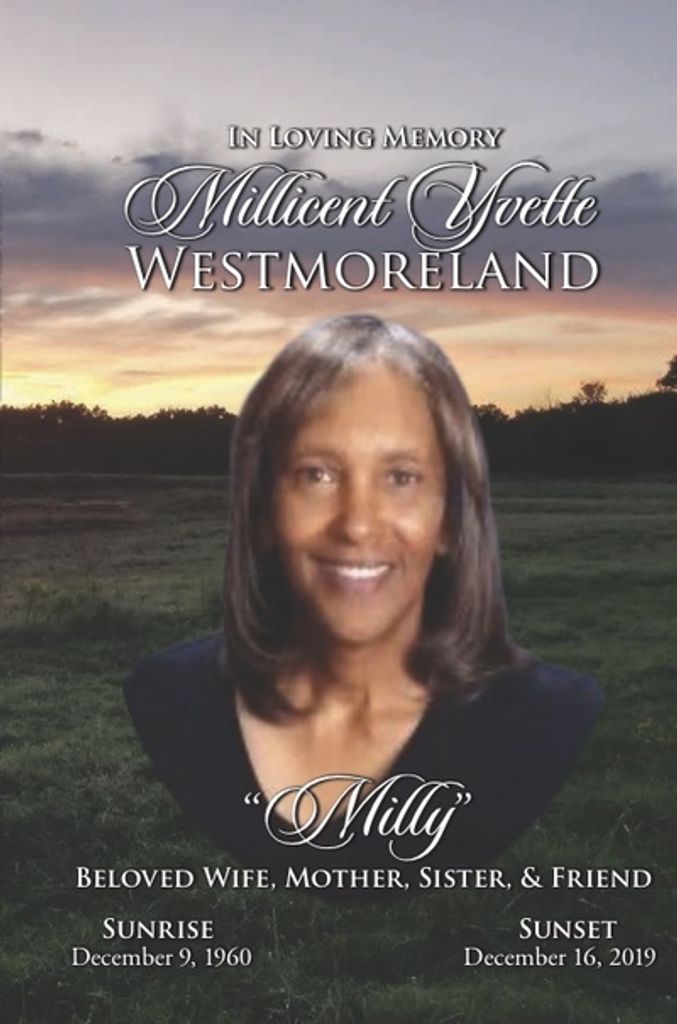 Millicent Yvette Westmoreland