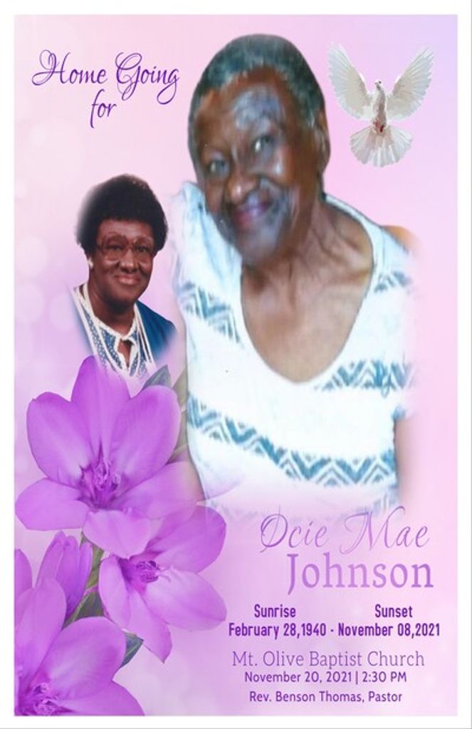 Ocie Mae Johnson Profile Photo