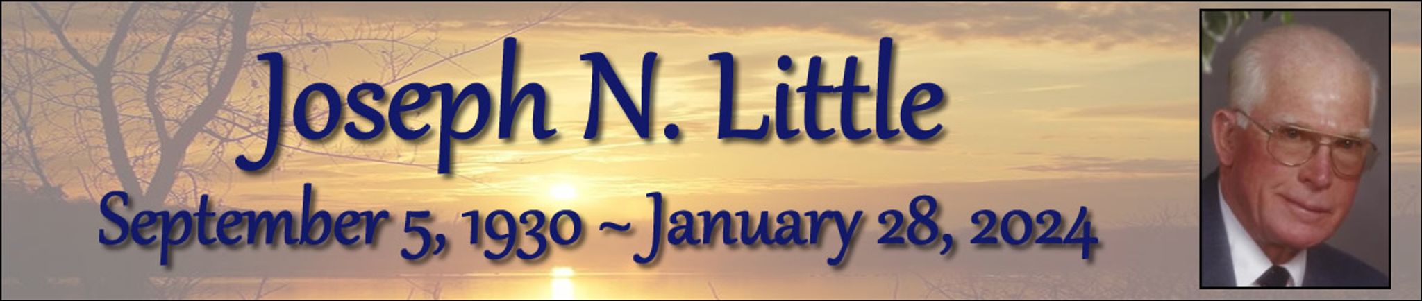 Cover photo for Joseph Little's Obituary
