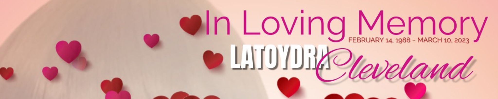 Cover photo for LaToydra Valianta' Cleveland's Obituary