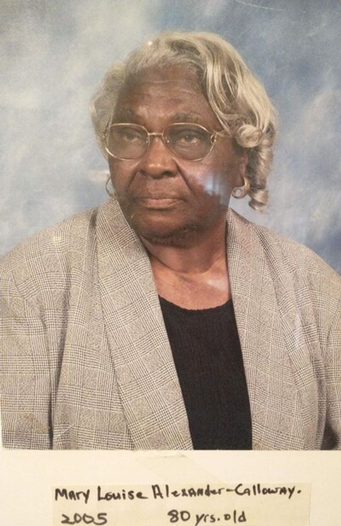 Mary Louise Calloway