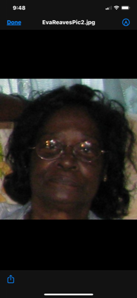 Mrs. Eva Mae Smith Reaves Profile Photo