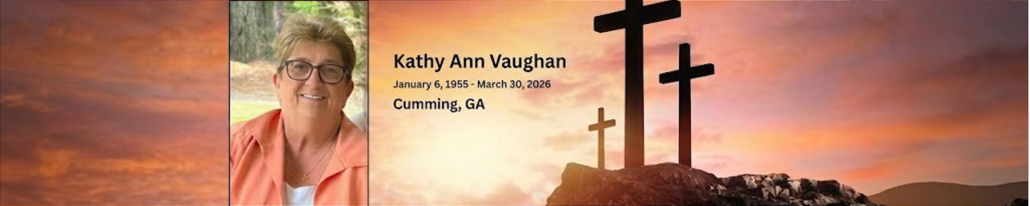 Cover for Kathy Ann Vaughan's Obituary