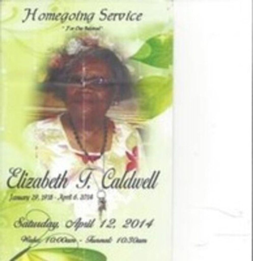 Elizabeth Caldwewll