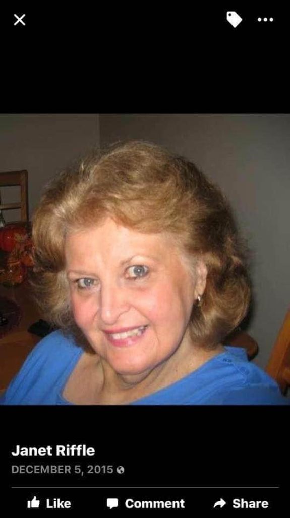 Mrs. Janet Ruth Lenyo Riffle