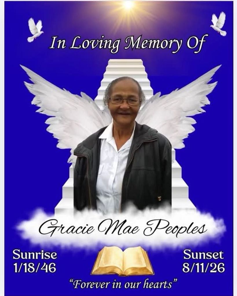 Mrs. Gracie Mae Peoples Profile Photo