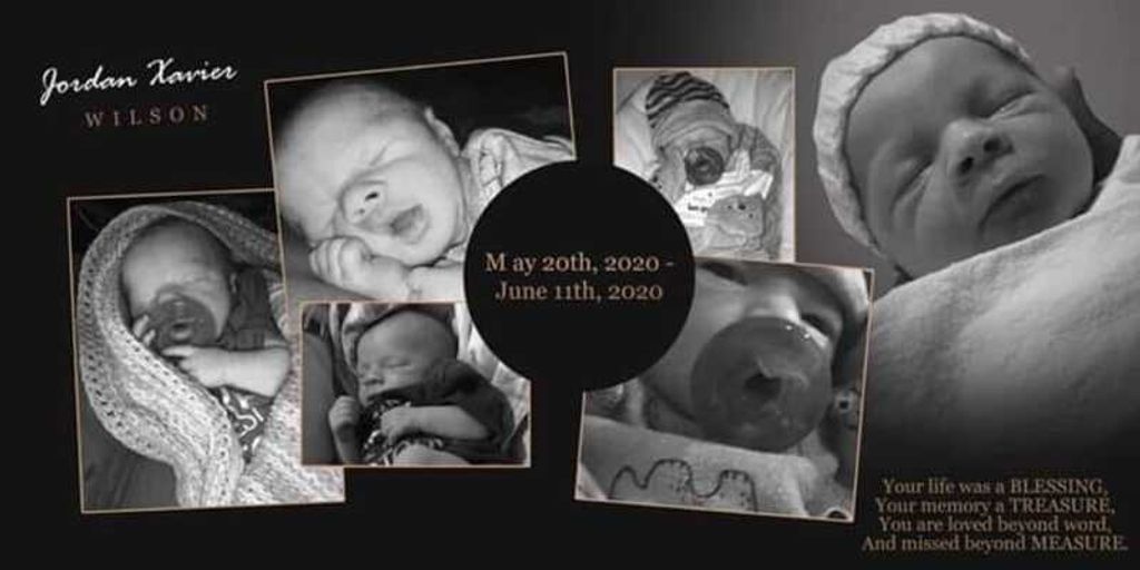 Baby Boy Jordan Xavier Wilson Profile Photo