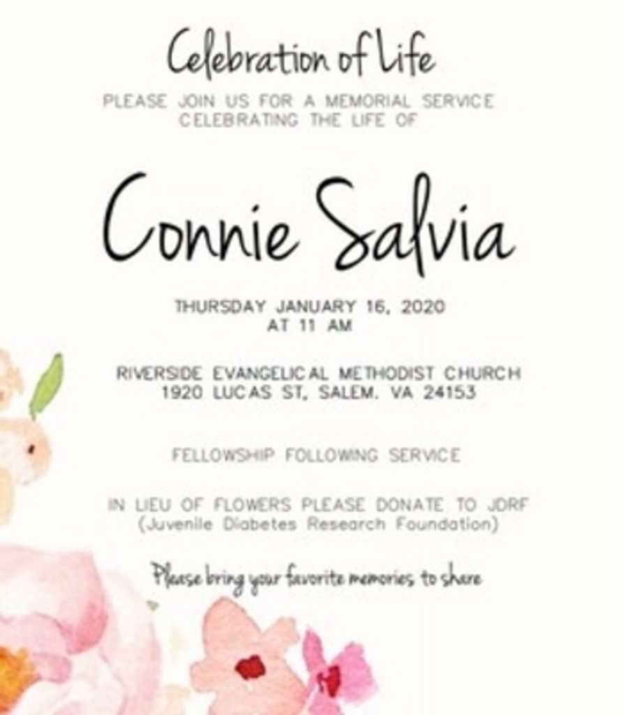 Constance Dianne "Connie" Salvia