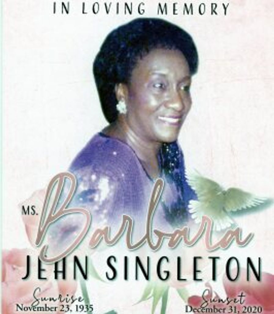 Barbara Jean Singleton