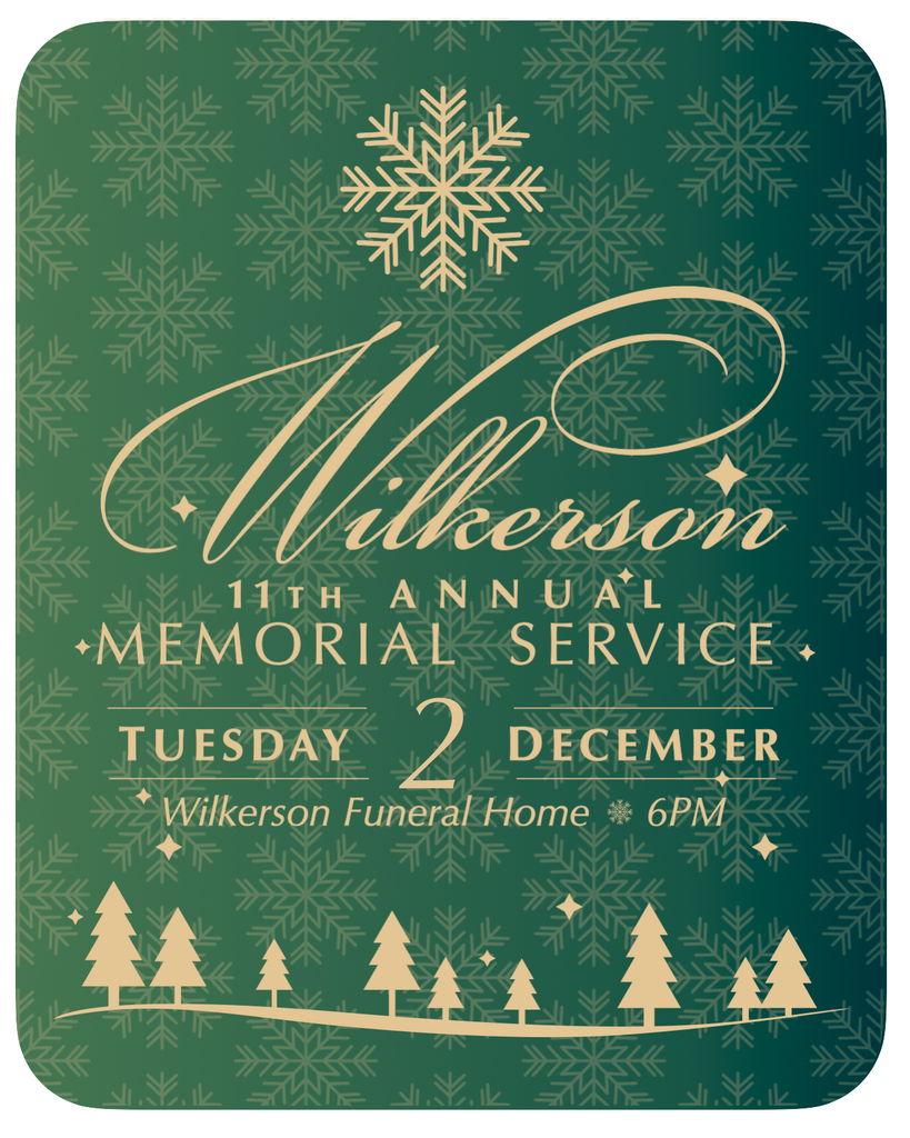 2025 Wilkerson Memorial Service