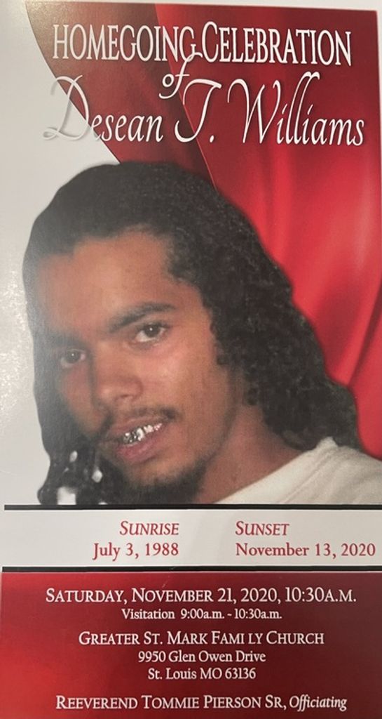 Mr, Desean T. Williams Profile Photo