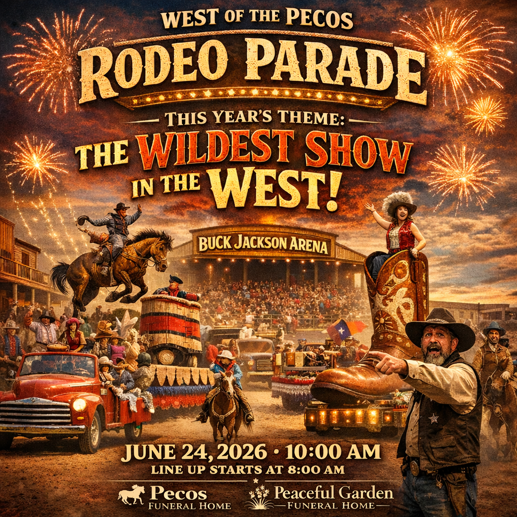 West of The Pecos Rodeo Parade