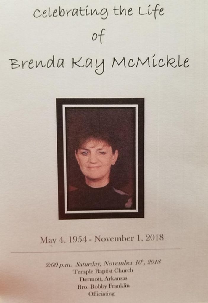 Brenda Kay Mcmickle