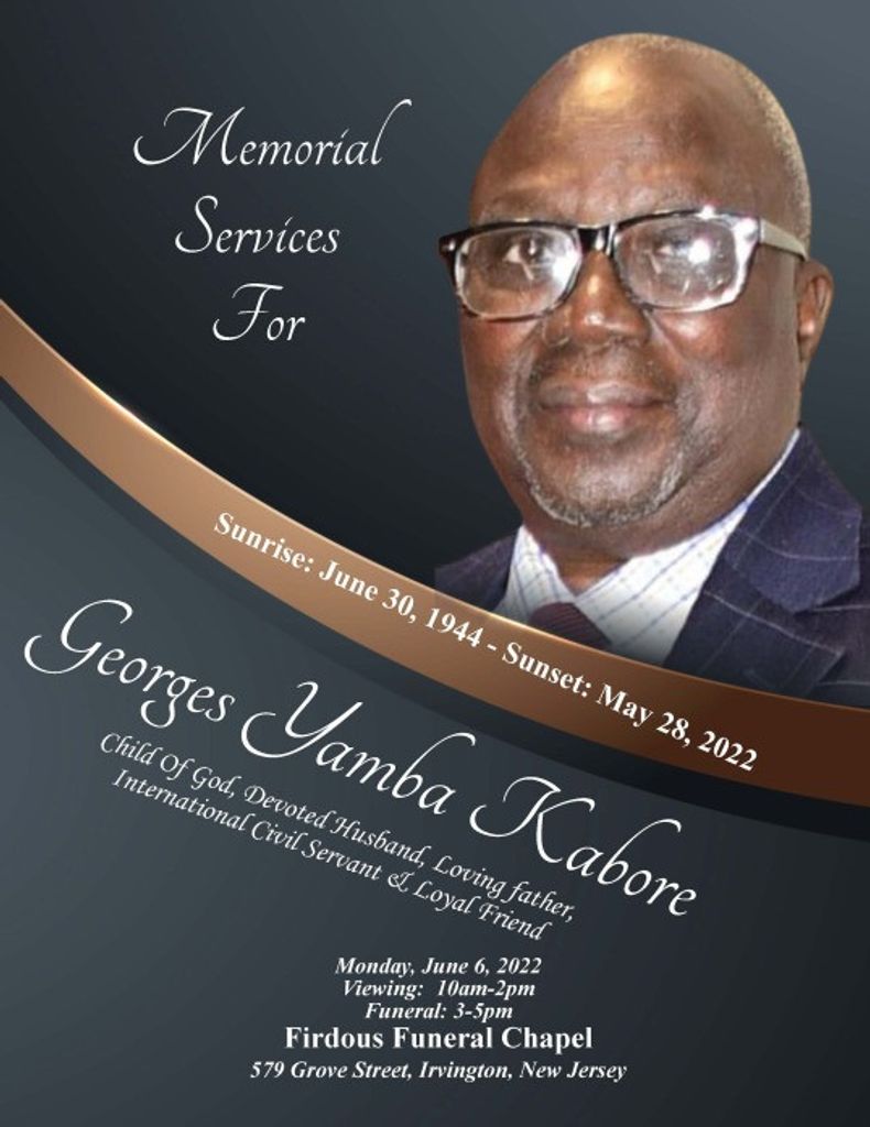 Georges Yamba Kabore Profile Photo