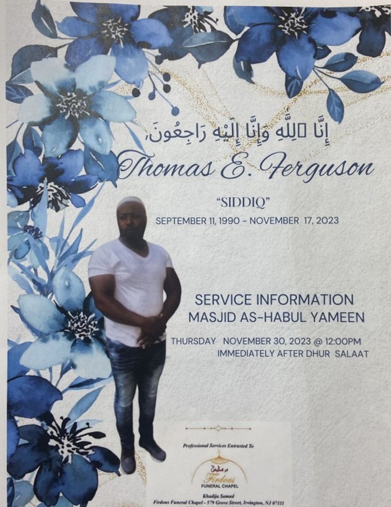 Thomas E ("Siddiq")  Ferguson Profile Photo