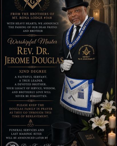 Jerome Douglas's obituary image