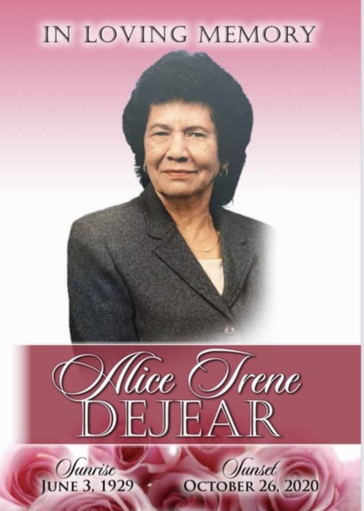 Alice Irene Dejear