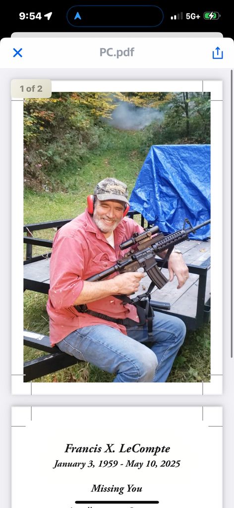 Francis X. Lecompte Sr. Profile Photo