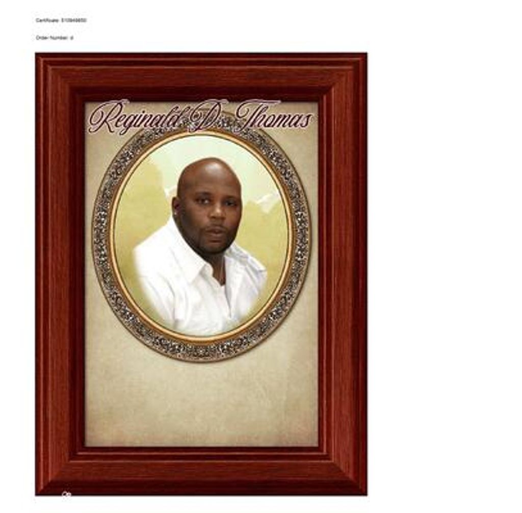 Reginald Desmond Thomas Profile Photo
