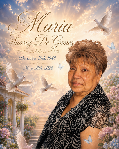 Maria Suarez De Gomez's obituary image