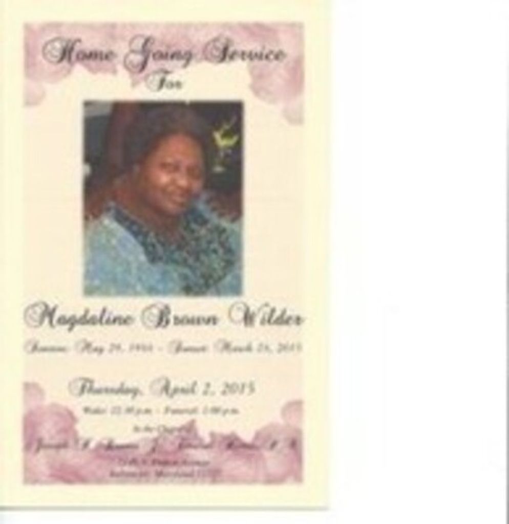Magdaline Wilder