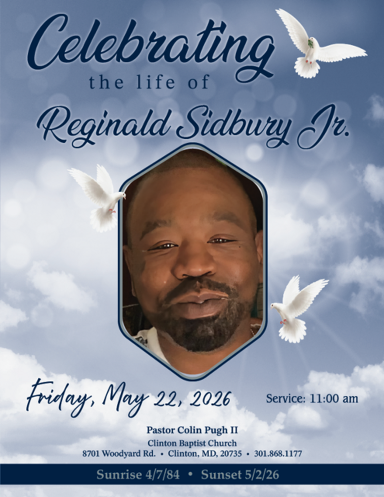 Reginald Sidbury Jr. Profile Photo