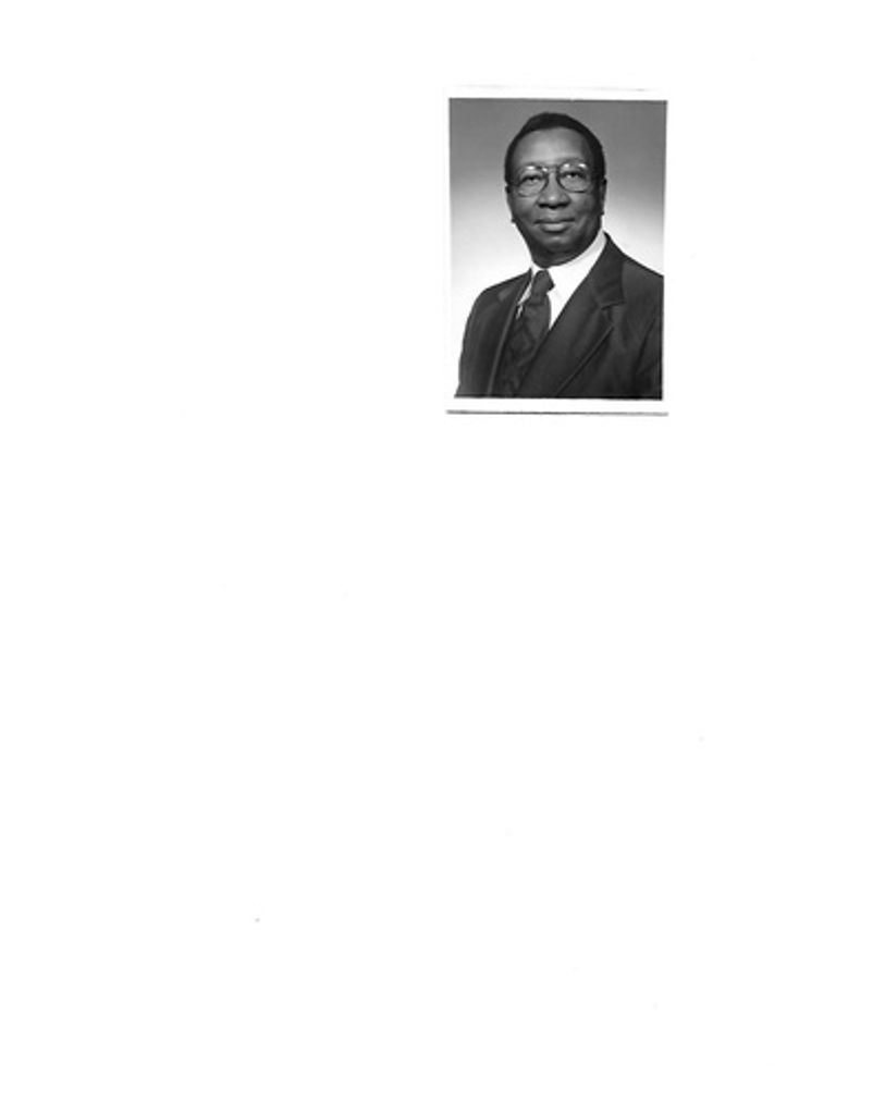 Rev, Dr. Chancy R. Edwards Profile Photo