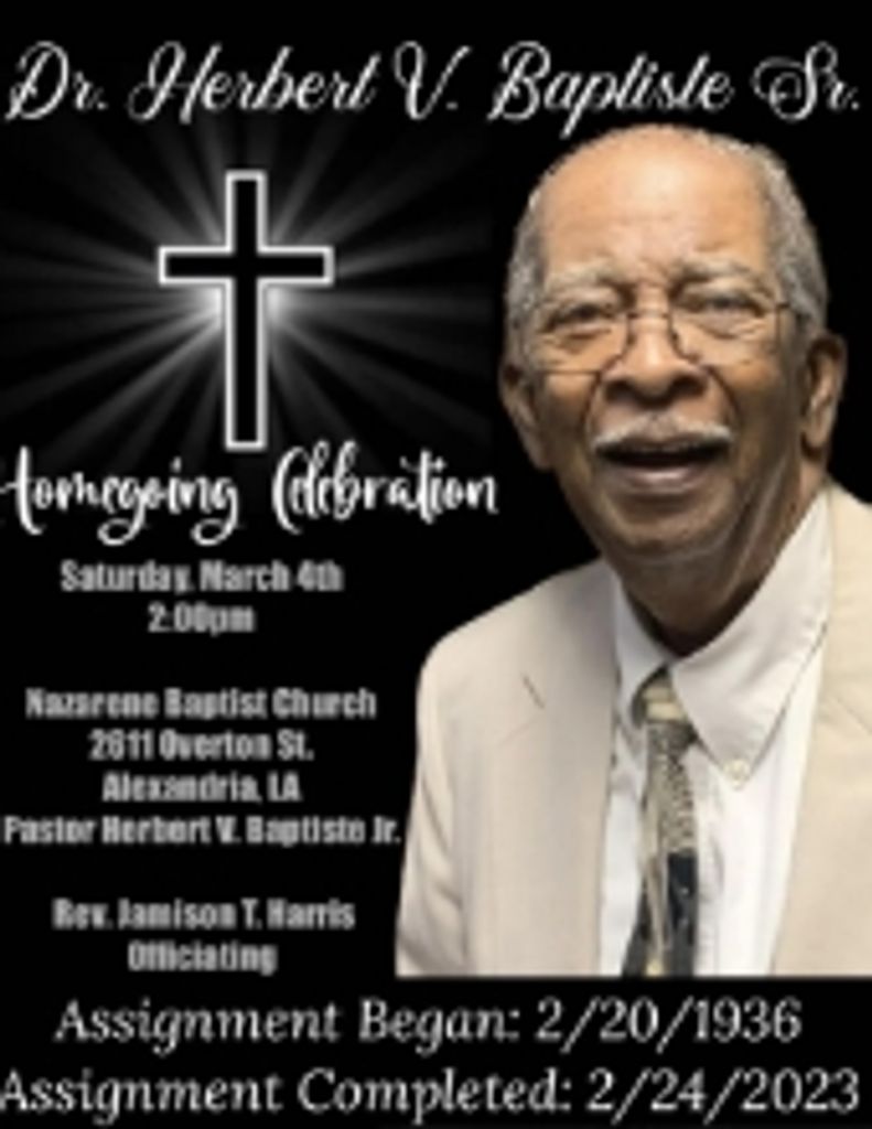 Dr. Hebert V Baptiste Sr.