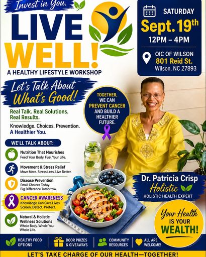 LIVE WELL! A Healthy Lifestyle Workshop's obituary image