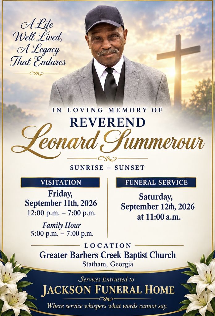 Rev. Summerour Profile Photo