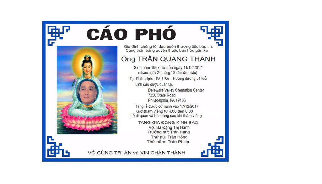 Thanh Quang Tran Profile Photo