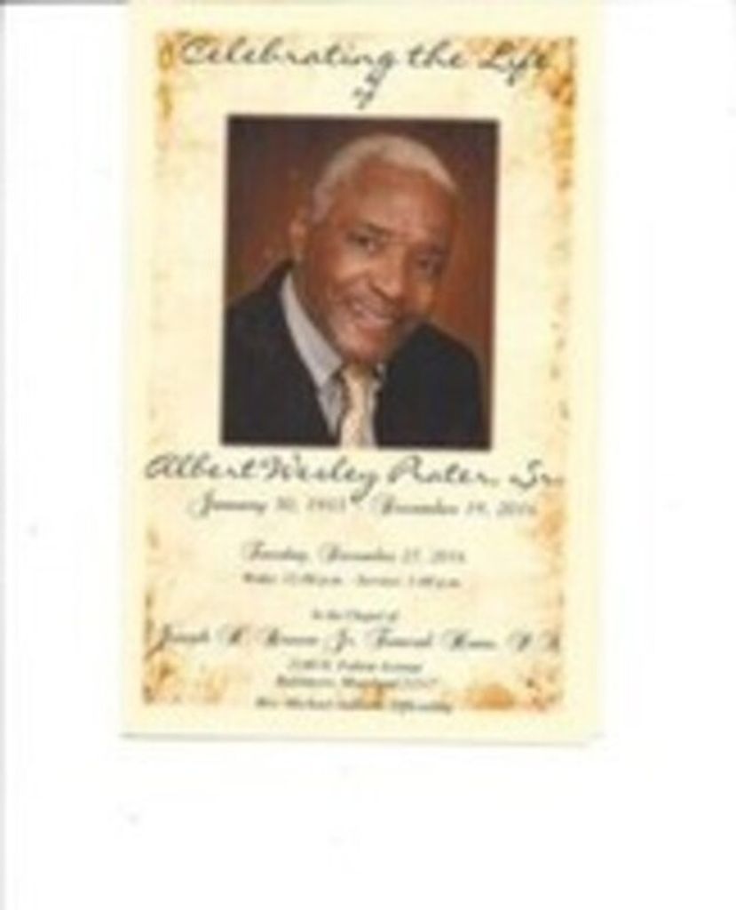 Albert W. Prater, Sr.