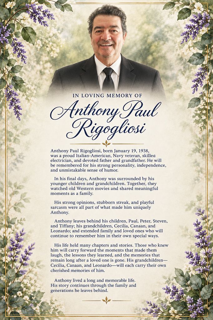 Anthony P Rigogliosi Profile Photo