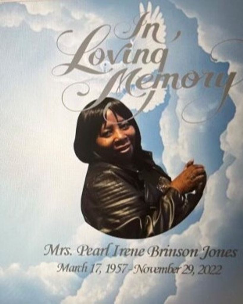 Mrs. Pearl Irene Brinson Jones