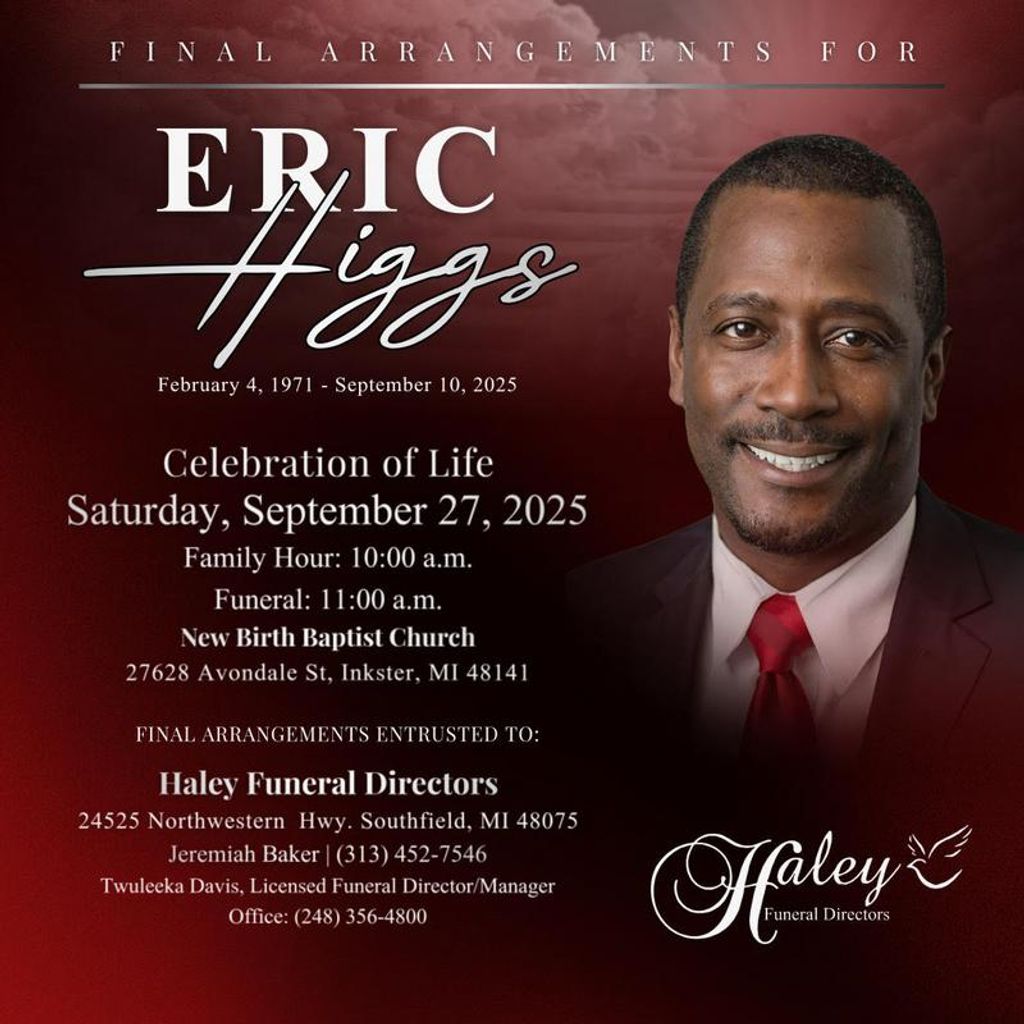 Eric Higgs Profile Photo